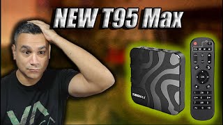 The New T95Max Android TV Media Box Set up and Specs [upl. by Wilhide647]