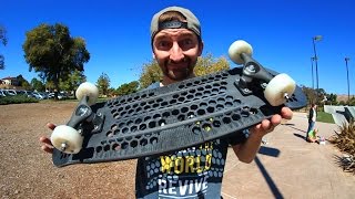 FULLY 3D PRINTED COMPLETE SKATEBOARD  YOU MAKE IT WE SKATE IT EP 43 [upl. by Evoy251]