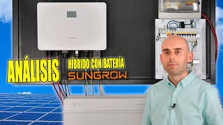 Descubre el potente Inversor Solar Híbrido SUNGROW SHRS con Batería LiFePO4 [upl. by Newbold]