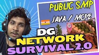 💖MINECRAFT DG NETWORK SURVIVAL 20❤️republicday minecraft india stumbleguys granny [upl. by Eleen]