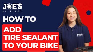 Joes How To  How To Add Tire Sealant  Joes No Flats [upl. by Assirhc]