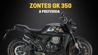 A preferida GK 350 da Zontes [upl. by Belita943]