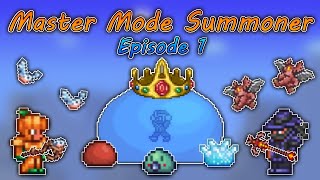 Master Mode Summoner Lets Play  Episode 1  Terraria 141 [upl. by Lissie]