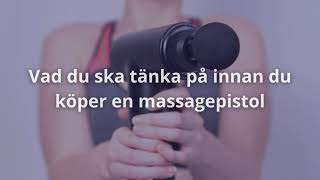 Massagepistol bäst i test 2024 Tips och råd [upl. by Holna]