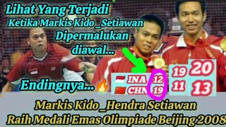 Final Olimpiade Paling Menegangkan  Markis KidoSetiawanIDN vs CHN Cai YunFu Haifeng [upl. by Esiuolyram]