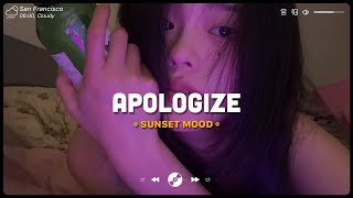 Apologize Let Me Down Slowly ♫ Sad Songs 2024 ♫ Top English Songs Cover Of Popular TikTok Songs [upl. by Ashford]