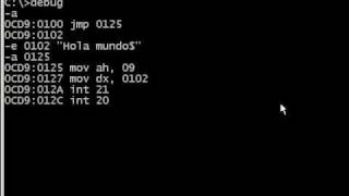 Ensamblador  Hola mundo [upl. by Oironoh]
