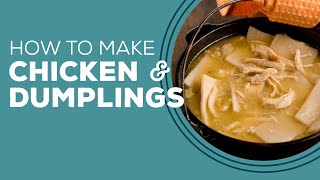 Blast from the Past Chicken amp Dumplings Recipe  Chicken Recipes for Dinner [upl. by Amieva]