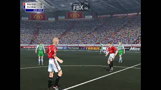 FIFA 2000 modified version Manchester United v Rio Ave [upl. by Irec]