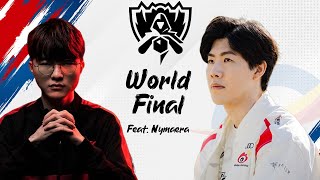 World Finals Legacy Battle T1 vs Weibo feat Nymaera [upl. by Tdnaltroc]