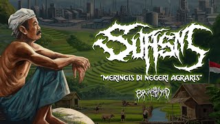 SUFISM  Meringis Di Negeri Agraris  OFFICIAL LYRIC VIDEO  SINGLE 2024  BRUTAL MIND [upl. by Yerroc]