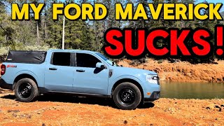 My 2022 Ford Maverick SUCKS 107000 miles [upl. by Tnahsin612]