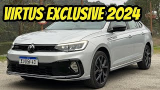 Volkswagen Viruts Exclusive 2024  O MELHOR SEDAN DA CATEGORIA [upl. by Yecaw]