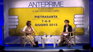 Paola Calvetti presenta il suo nuovo romanzo quotParlo damor con mequot ad Anteprime 2013 [upl. by Nylanaj]