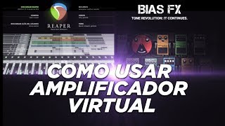 TIPS COMO USAR AMPLIFICADOR VIRTUAL REAPER [upl. by Nel]