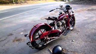 Indian Scout 101 Idling [upl. by Ardnasal]