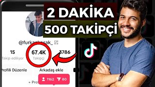 TİKTOK TAKİPÇİ ARTTIRMA 2023 2 DAKİKA 500 TAKİPÇİ [upl. by Philpot]