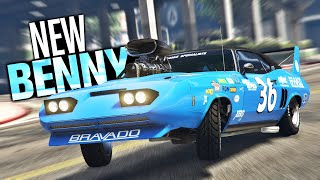 GTA 5 Online  NEW Bravado Gauntlet Classic Custom Customization Summer Special Update [upl. by Nedyarb]