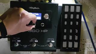 Guitar Gear Unboxing y Mini Review Digitech RP360XP en Español [upl. by Nyrroc]