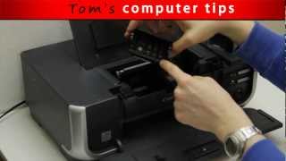 TCT  How to remove and clean Canon Printhead [upl. by Ljoka317]