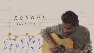 Prateek Kuhad  Kasoor Acoustic Live Performance  Animation Video [upl. by Lunt]