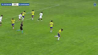 FC Zestafoni  FC Gardabani  Highlights [upl. by Eynenihc287]