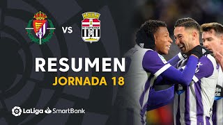 Resumen de Real Valladolid vs FC Cartagena 20 [upl. by Mulford208]