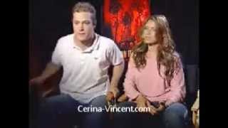 James DeBello amp Cerina Vincent Interview on Cabin fever [upl. by Kimball596]