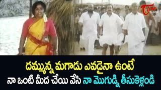 దమ్మున్న మగాడు ఎవడైనా ఉంటే నా ఒంటి మీద చేయి వేసి Ultimate Movie Scenes  TeluguOne [upl. by Nnairol]