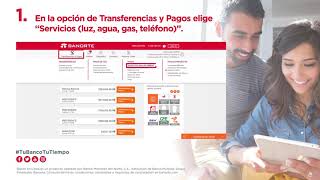 Conoce tu Banco en Línea Cómo realizar un pago de servicios [upl. by Arual]