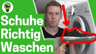 Schuhe in Waschmaschine waschen ✅ ULTIMATIVE ANLEITUNG Turnschuhe reinigen putzen amp sauber machen [upl. by High290]