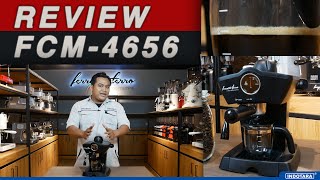 REVIEW MESIN KOPI ESPRESSO MURAH DAN BERKUALITAS  FERRATTI FERRO FCM4656 [upl. by Ahsenom836]