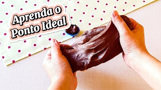 COMO FAZER O BRIGADEIRO PERFEITO  Aprenda cada ponto do Brigadeiro [upl. by Zwick]