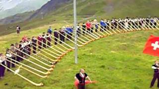 Alphorn Treffen 2010 Grindelwald [upl. by Karoline]