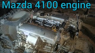 how to to Mazda 4100 diesel engine  Mazda engine  Mazda 4100 engine [upl. by Nosiddam]