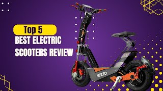 Best Electric Scooters Review  Top 5 Best Electric Scooters [upl. by Elletnahc]