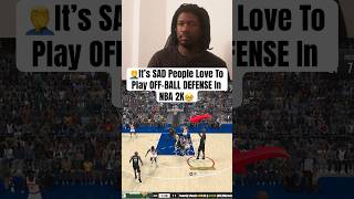 2K Community Love Playing Off Ball Defense shorts nba2k [upl. by Dasya]