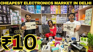 Cheapest Electronics Market and Unique Gadgets In Delhi  Karol Bagh Market  Prateek Kumar [upl. by Tihw192]