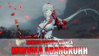 MENYALA ABANGKUH REVIEW COATING BIANCA STIGMATA 【PUNISHING GRAY RAVEN CN】 [upl. by Dnama]