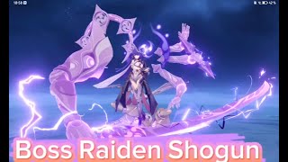 Raiden Shogun boss [upl. by Verene]