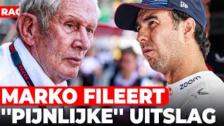 Marko fileert Pérez na pijnlijke uitslag Russell ontsnapt aan arrestatie  GPFans Race Day [upl. by Leimad]