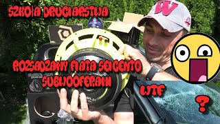 Szkoła Druciarstwa Rozsadzamy Fiata Seicento Subwooferami cz 6 Kończymy Projekt Wazzup [upl. by Kramnhoj]