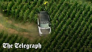 Police chase in Norfolk crop field ends in fatal crash [upl. by Granny]