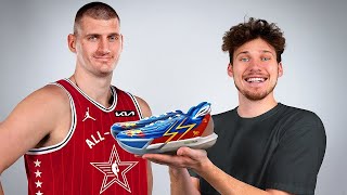 I Surprised NBA AllStars with Custom Shoes [upl. by Moran]