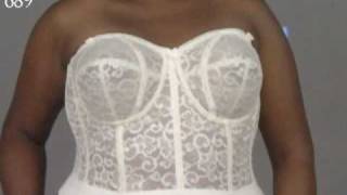 Goddess Lace Longline Bra 689 [upl. by Oaoj]