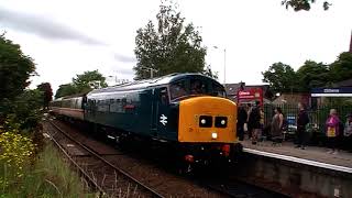 45118 Passes through Clitheroe Lancashire D400 at the rear 10th Aug 2024 [upl. by Karl855]