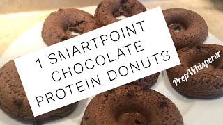 1 WW SmartPoint Chocolate Protein Donuts  Weight Watchers [upl. by Lias]