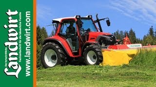 Lindner Lintrac im Einsatz  landwirtcom [upl. by Kciredes]