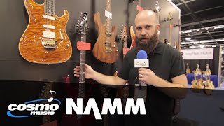 Suhr Modern Pro Electric Guitar  Cosmo Music at NAMM 2017 [upl. by Leiso87]