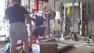 EliteFTScom  Box Squats w Stong Bands [upl. by Ching]